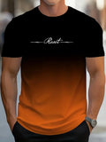 Camiseta 3D Gradiente Masculina