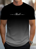 Camiseta 3D Gradiente Masculina