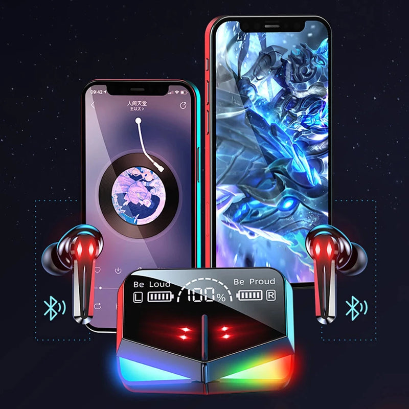 Fones de ouvido Bluetooth Gaming Monster - Estéreo com cancelamento de ruído