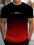 Camiseta 3D Gradiente Masculina